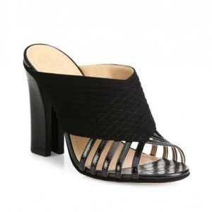 Tory Burch Brida Mules-Black